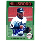 Channy Ortiz autograph